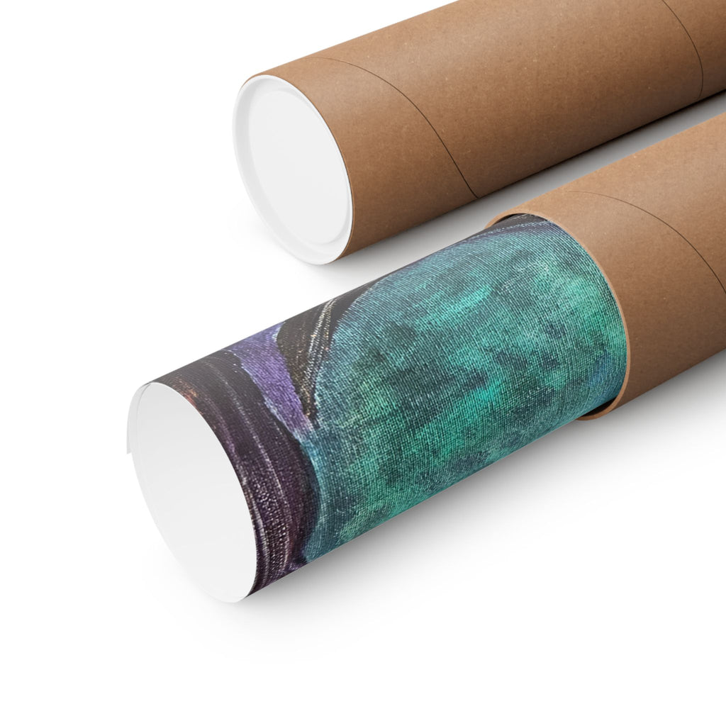 Full Moon Faerie Canvas Print — Matte Vertical Poster
