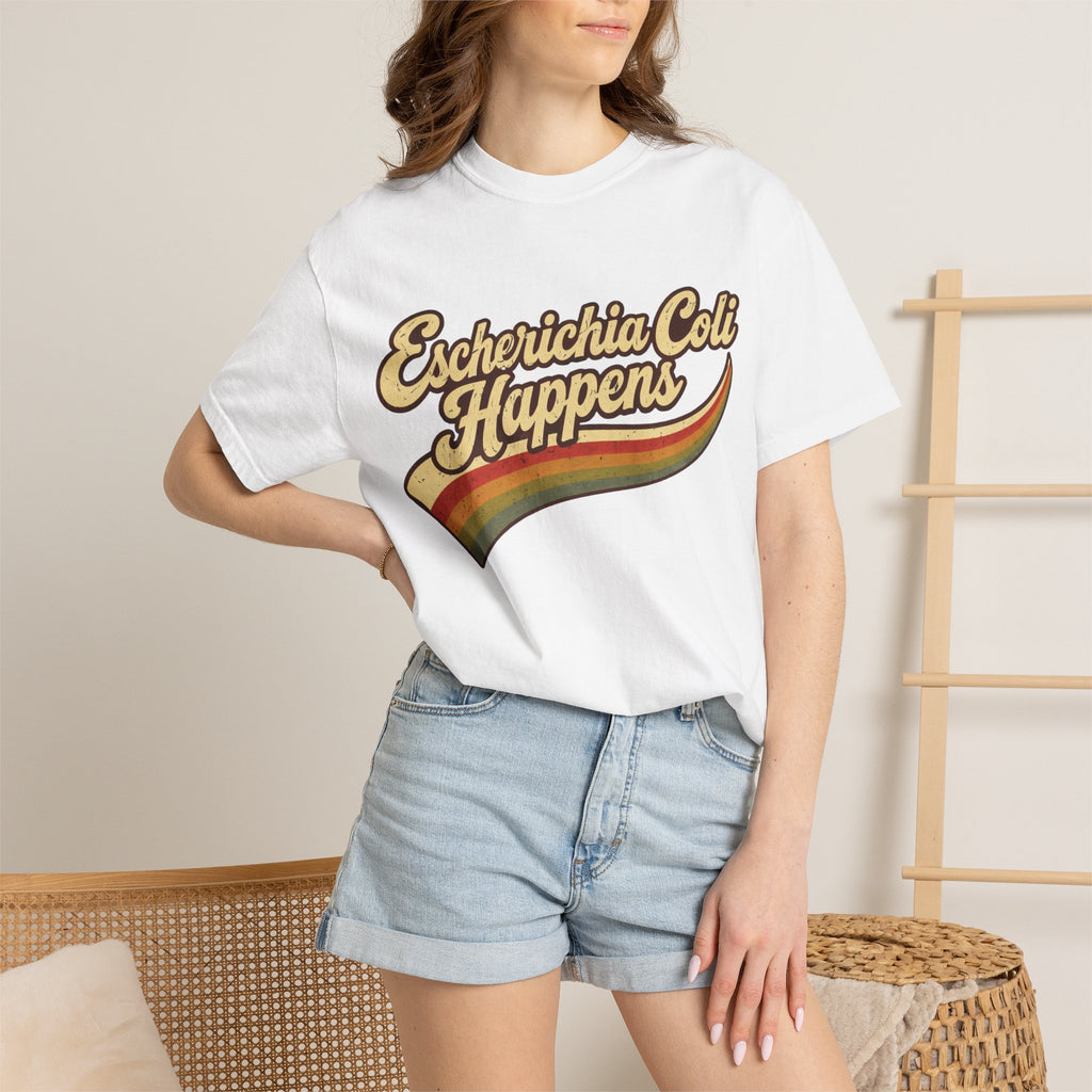 Escherichia Coli Happens Rainbow T-Shirt
