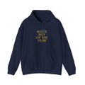 Boy of the Year hoodie | Gold text pullover sweatshirt