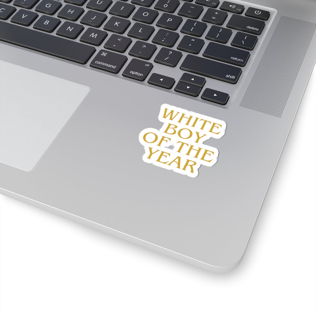 White Boy of the Year Sticker | Kiss-Cut Vinyl-AKA The Eli sticker