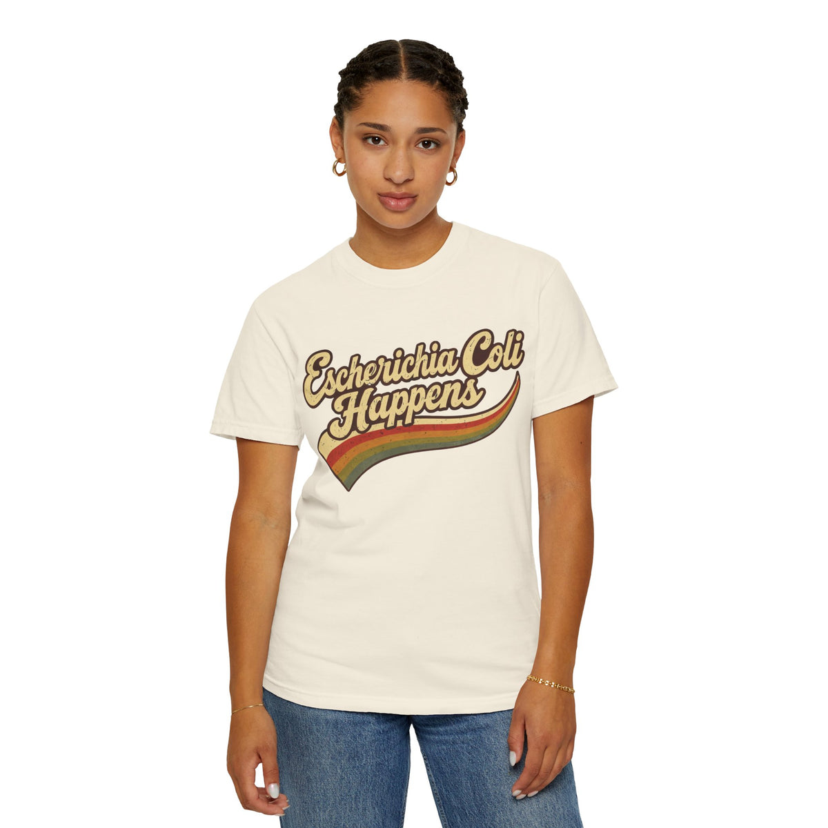 Escherichia Coli Happens Rainbow T-Shirt