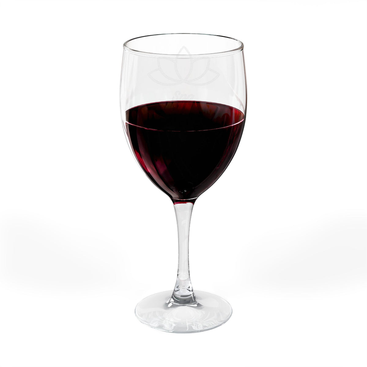 Engraved 'Spa O'Clock' 10.5oz Wine Glass — Relaxation Gift