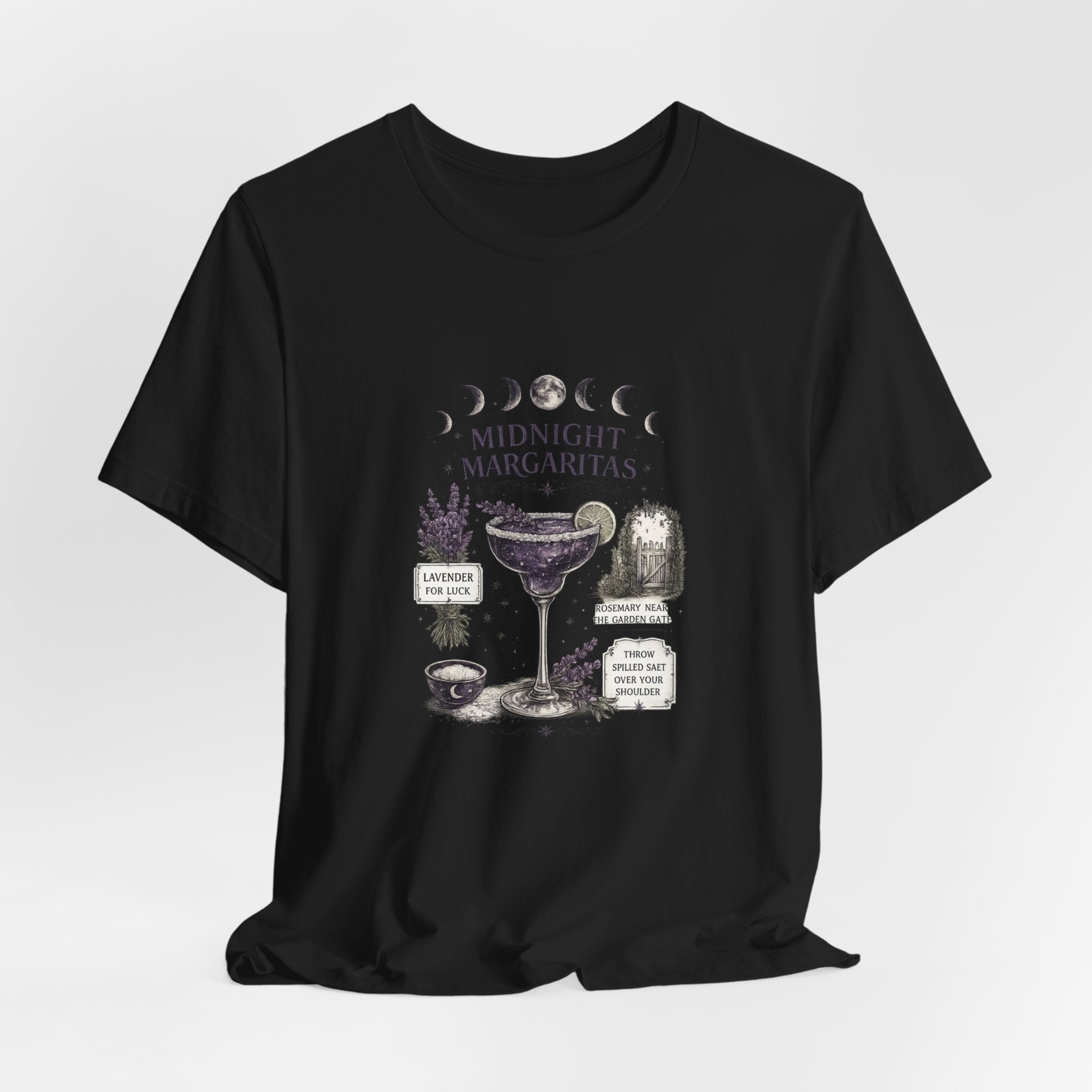 Midnight Margaritas T-Shirt – Witchy Cocktail Tee