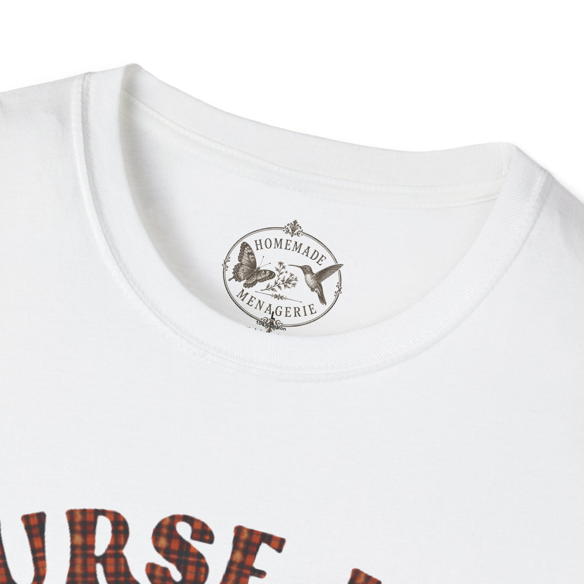 Nurse Life Skull T-Shirt — Vintage Camouflage Nurse Graphic Tee
