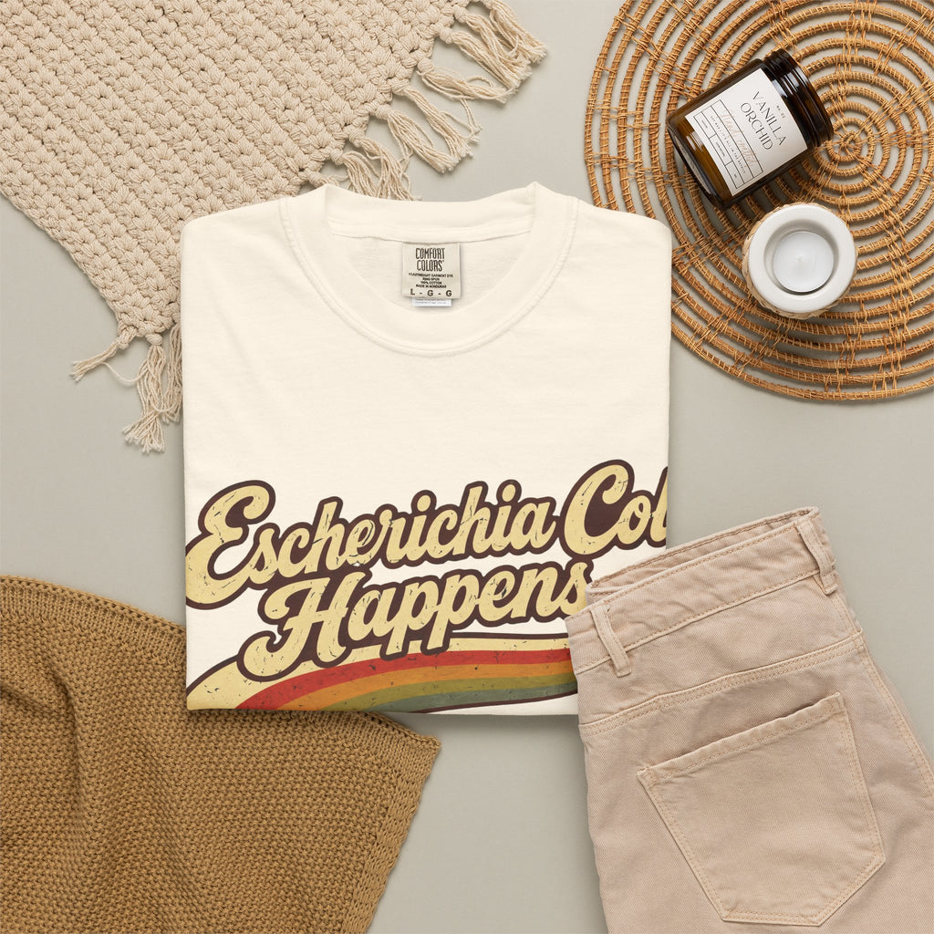 Escherichia Coli Happens Rainbow T-Shirt