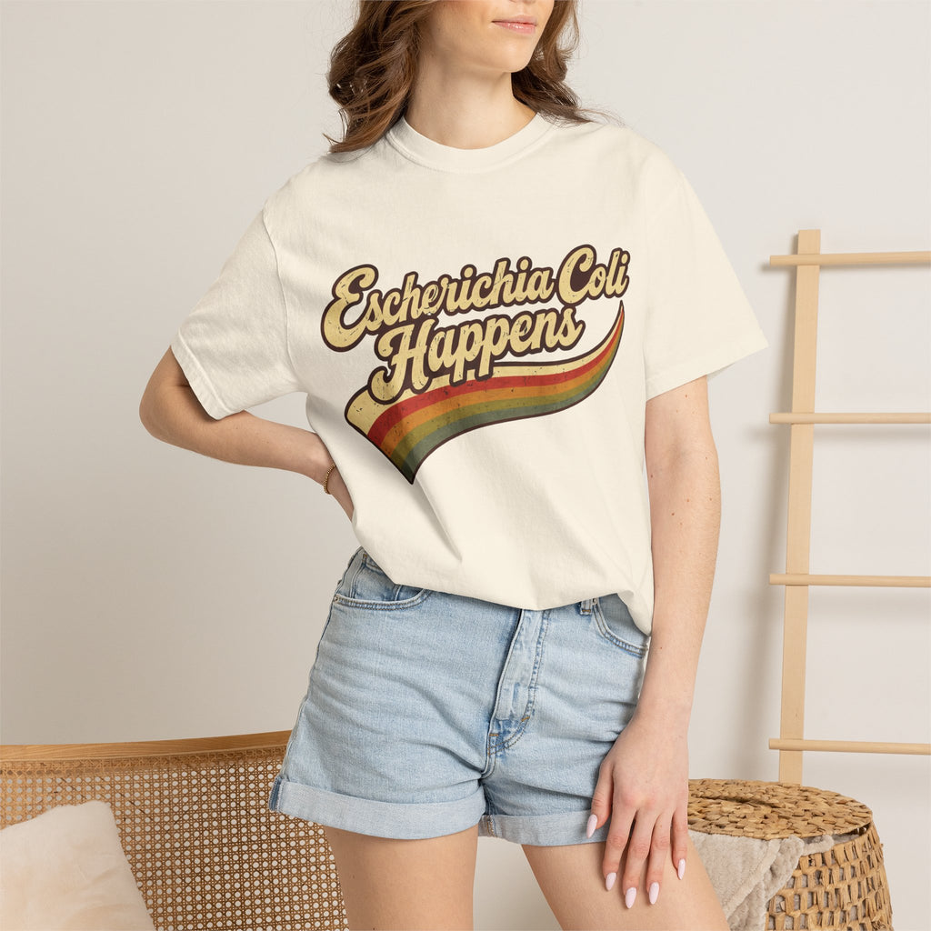 Escherichia Coli Happens Rainbow T-Shirt