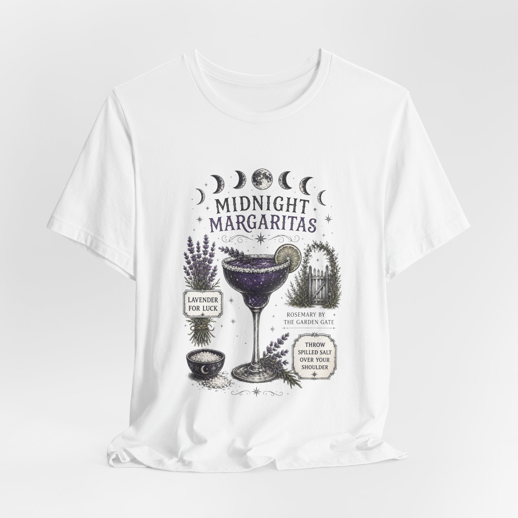 Midnight Margaritas T-Shirt – Witchy Cocktail Tee
