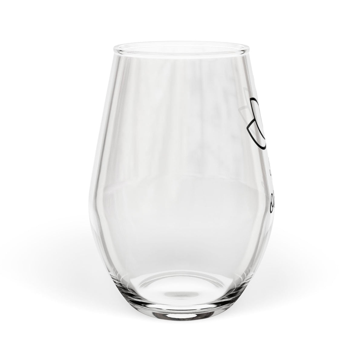 Spa O'clock Stemless Wine Glass – 11.75 oz Relaxation Glassware
