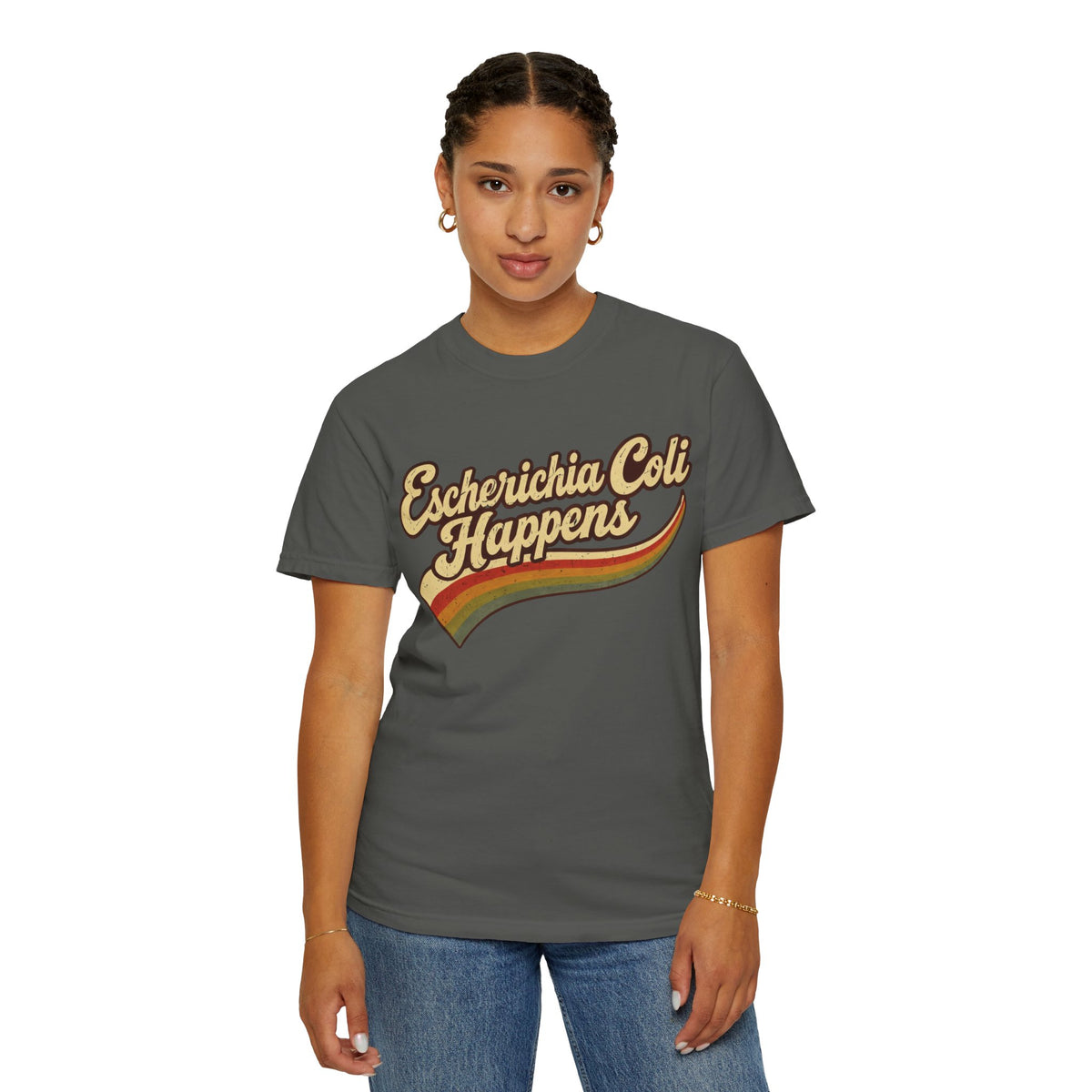 Escherichia Coli Happens Rainbow T-Shirt