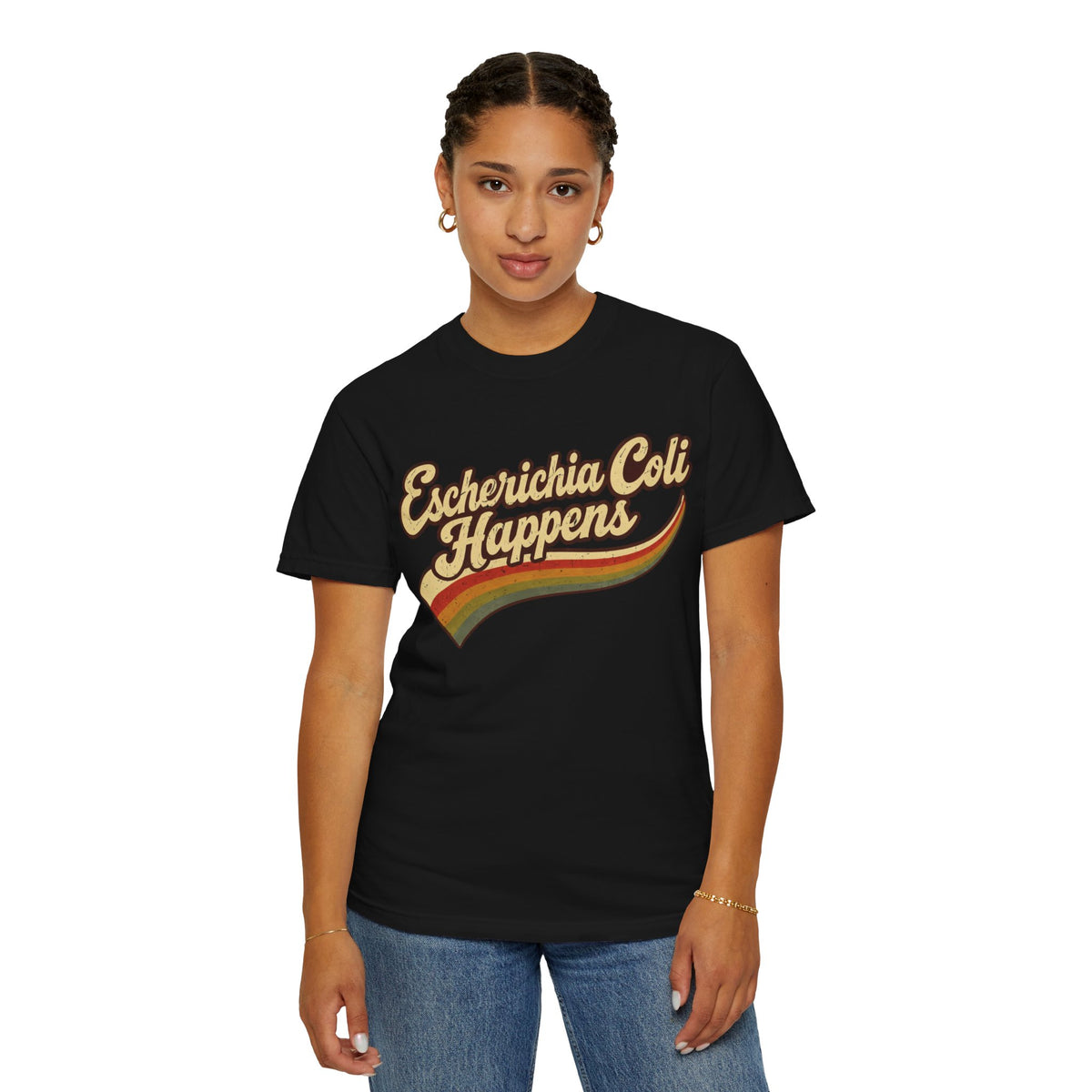 Escherichia Coli Happens Rainbow T-Shirt