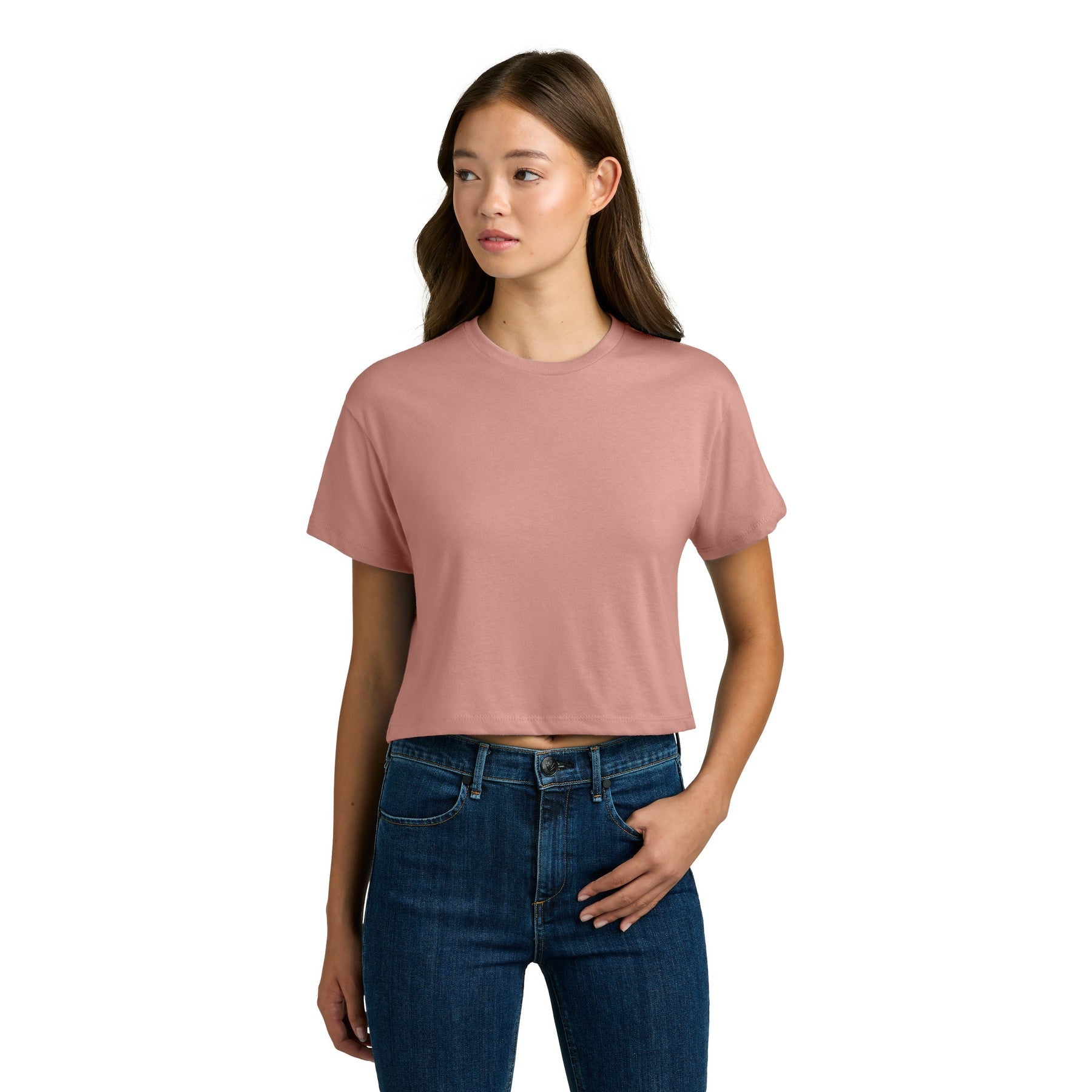 Cropped Tee — 'Books & Brew' Cozy Booklover Graphic