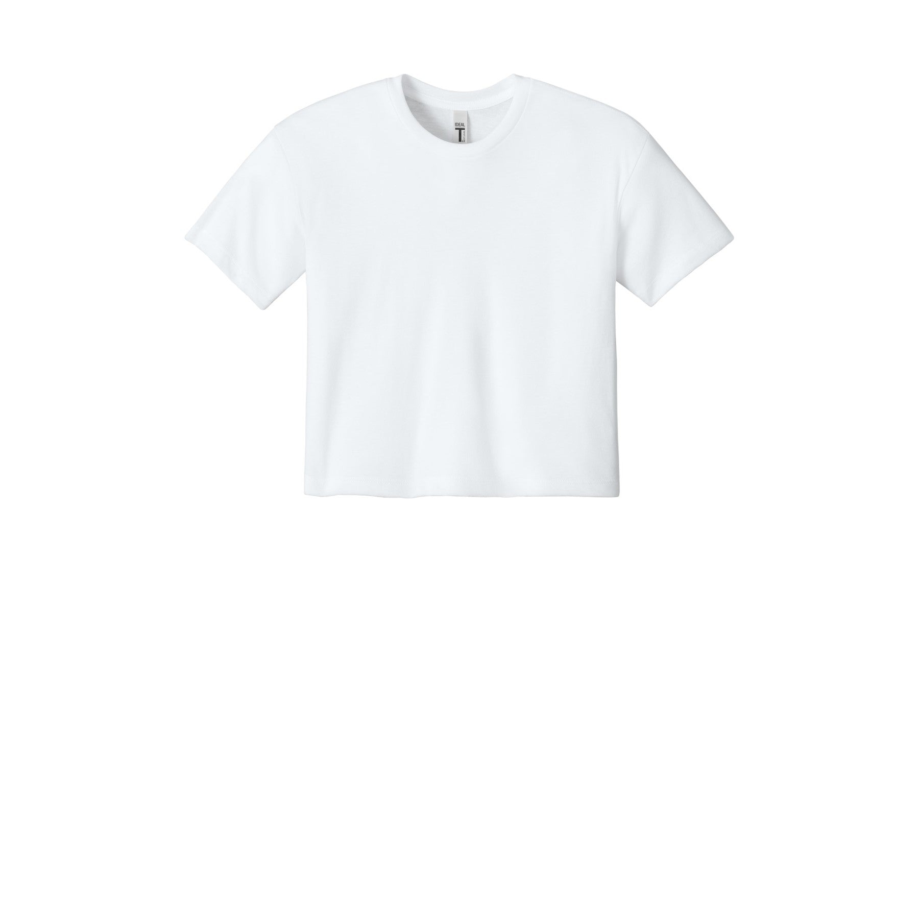 Cropped Tee — 'Books & Brew' Cozy Booklover Graphic
