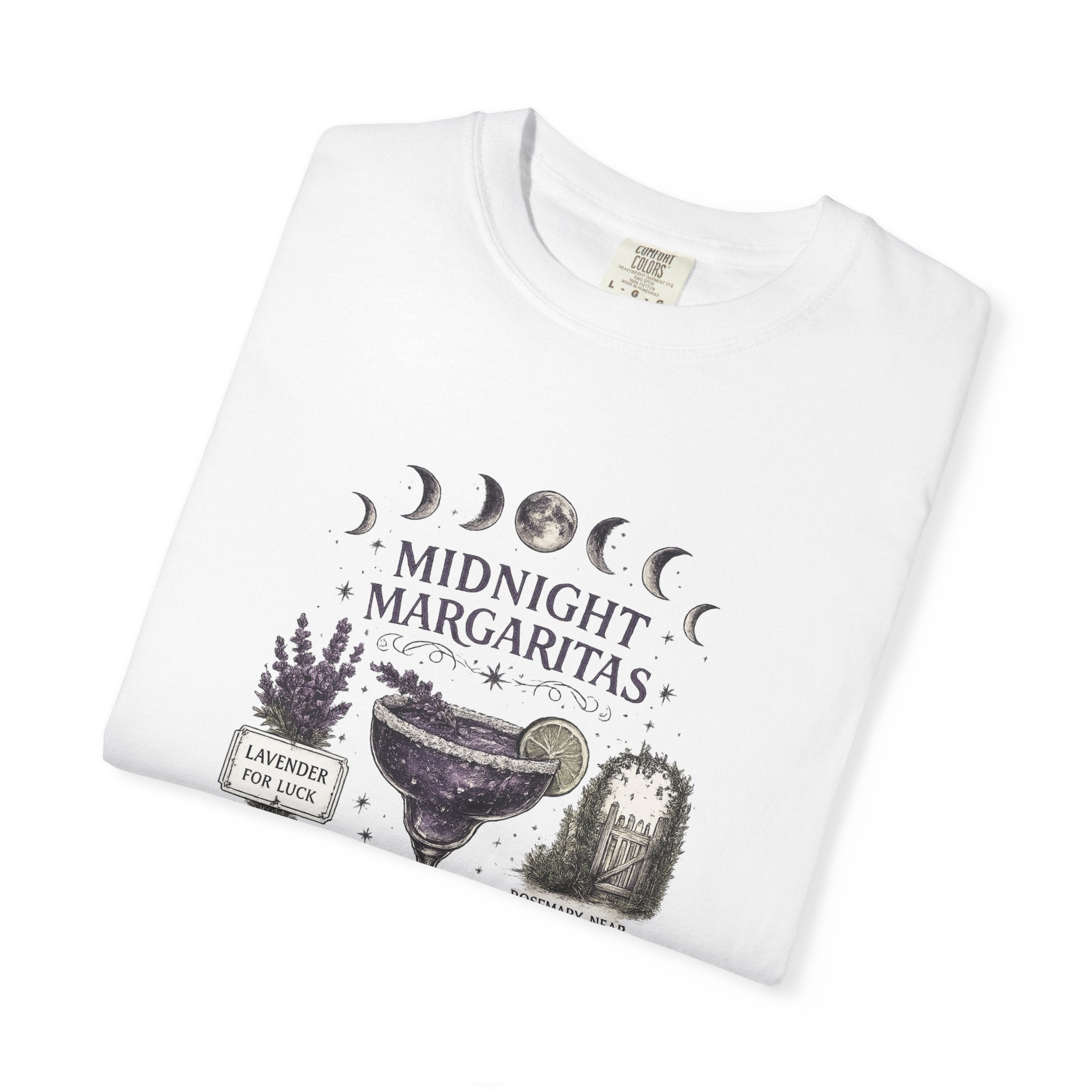 Copy of Midnight Margaritas T-Shirt — Moon Phase Cocktail Graphic Tee