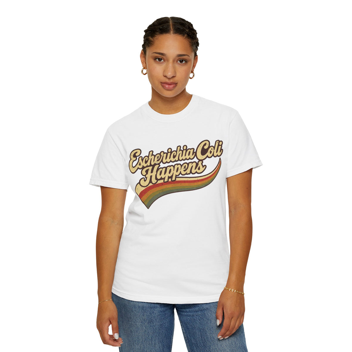Escherichia Coli Happens Rainbow T-Shirt