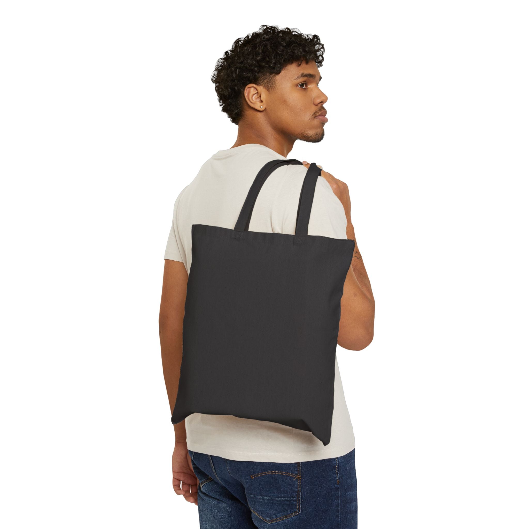 Midnight Margaritas Canvas Tote Bag — Witchy Moon Phases Cocktail Shopper