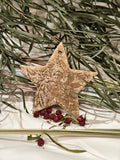 Handmade cinnamon dough ornaments