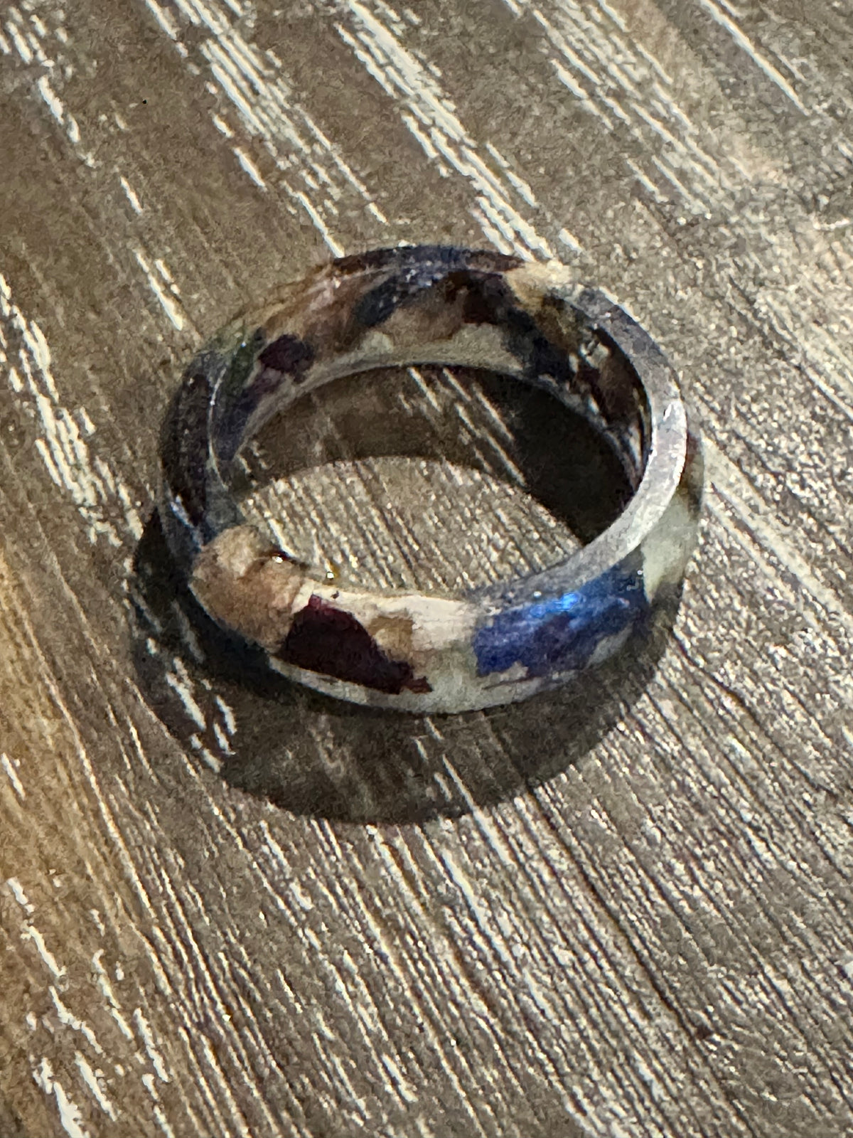 Memorial Resin Ring-A meaningful keepsake to hold loved ones close