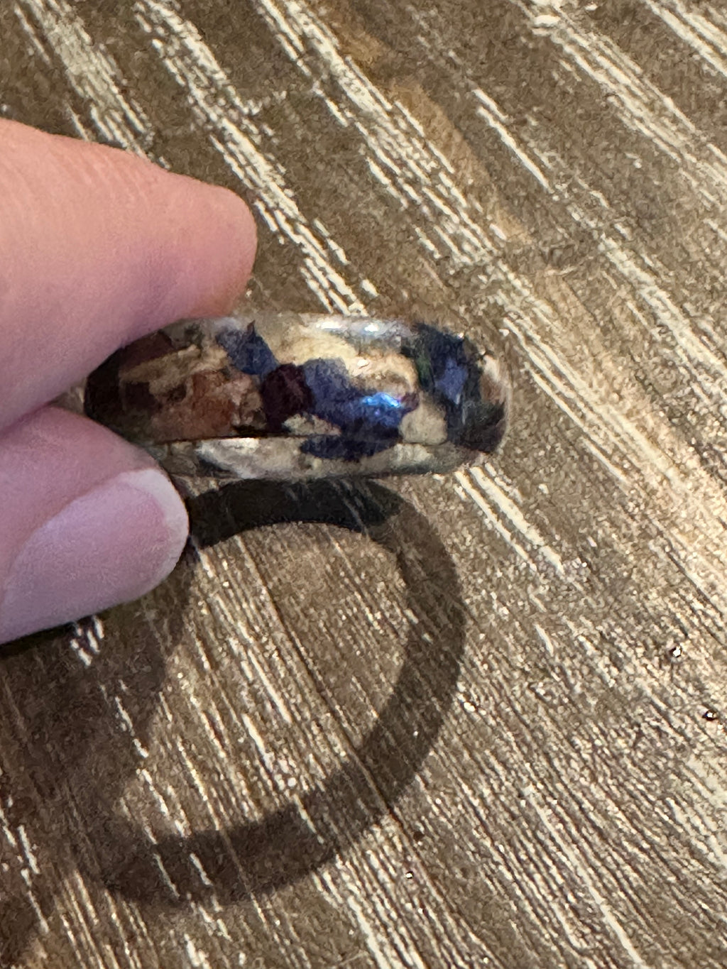 Memorial Resin Ring-A meaningful keepsake to hold loved ones close