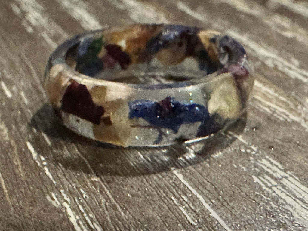 Memorial Resin Ring-A meaningful keepsake to hold loved ones close