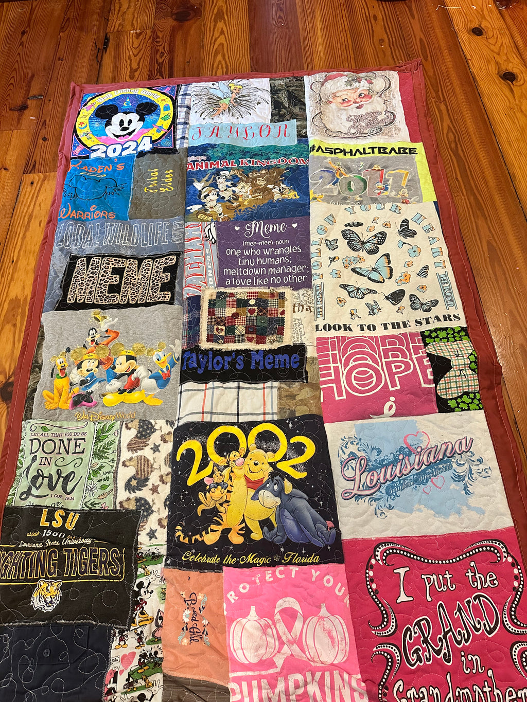 Handmade Memory Quilts